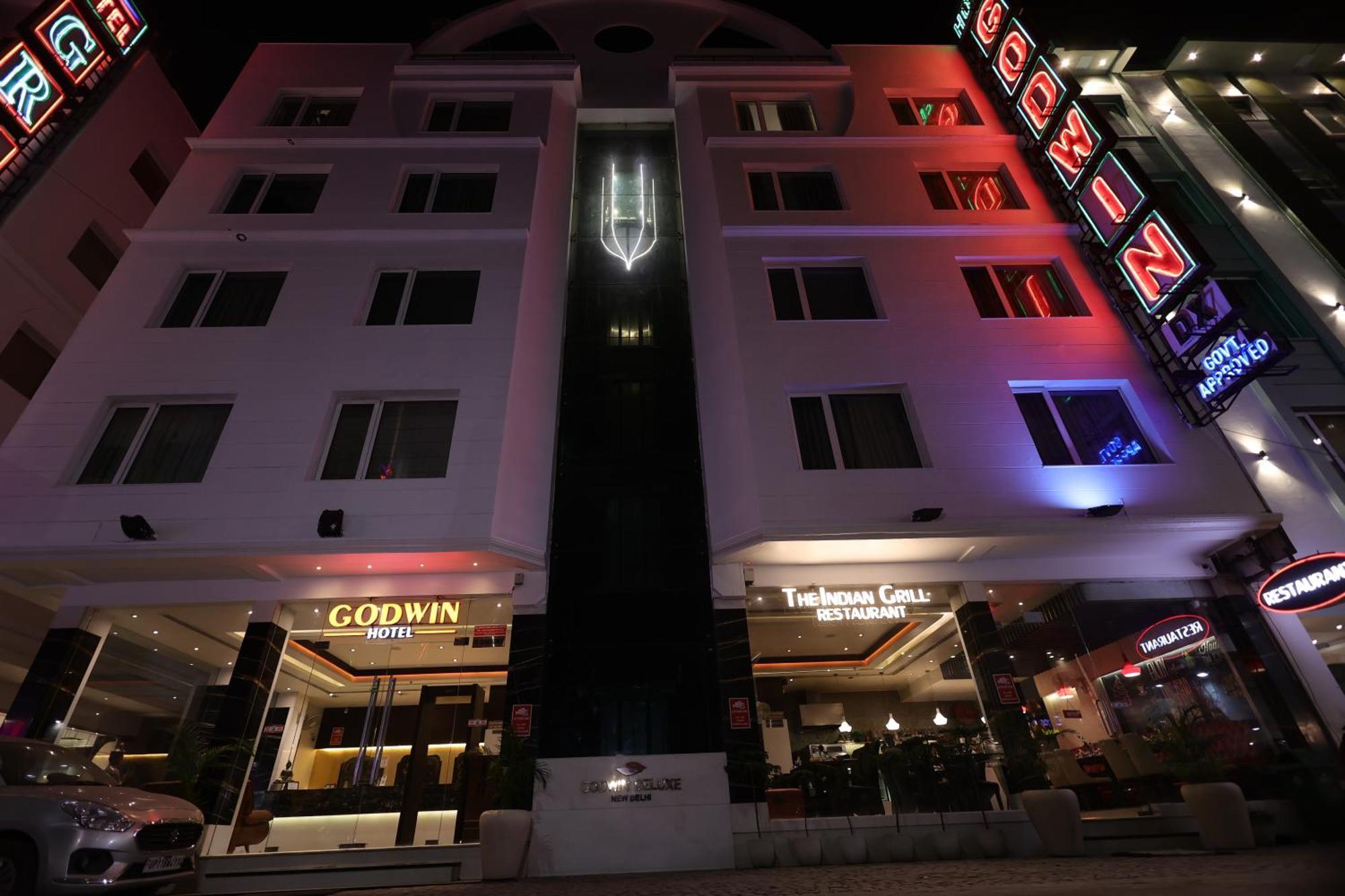 Hotel Godwin Deluxe -Near New Delhi Railway Station - Paharganj Kültér fotó